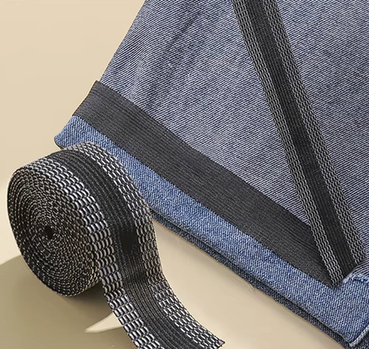 Kit 10 fita autoadesiva para barra de calça